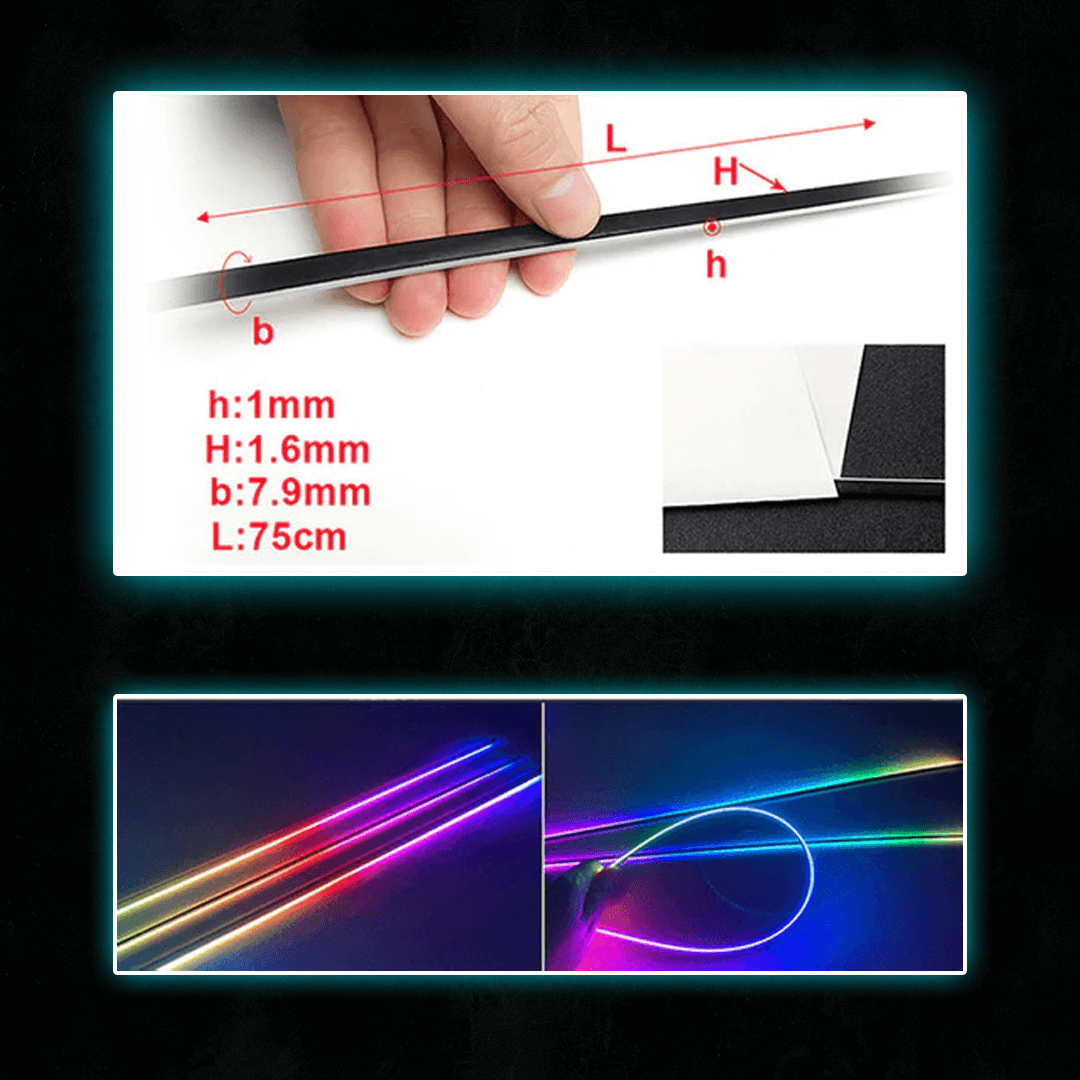 LED Ambient lighting for car - light strip