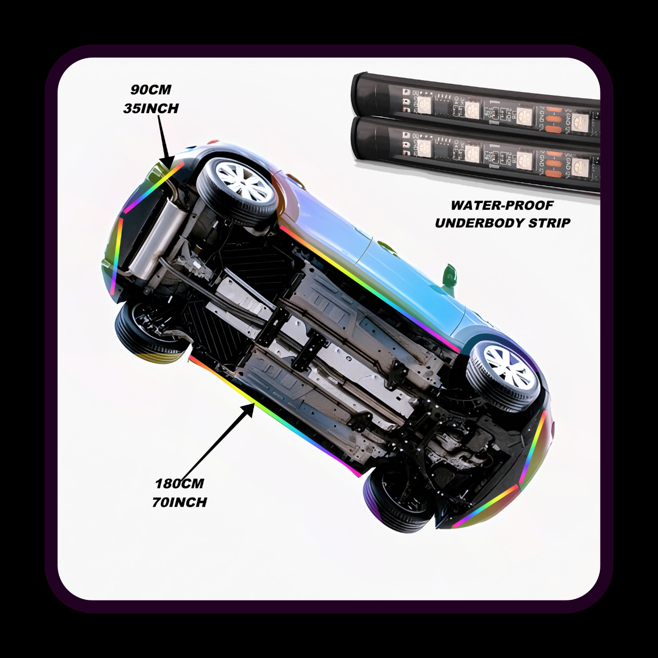 Nightglowe Sequential Underglow kit