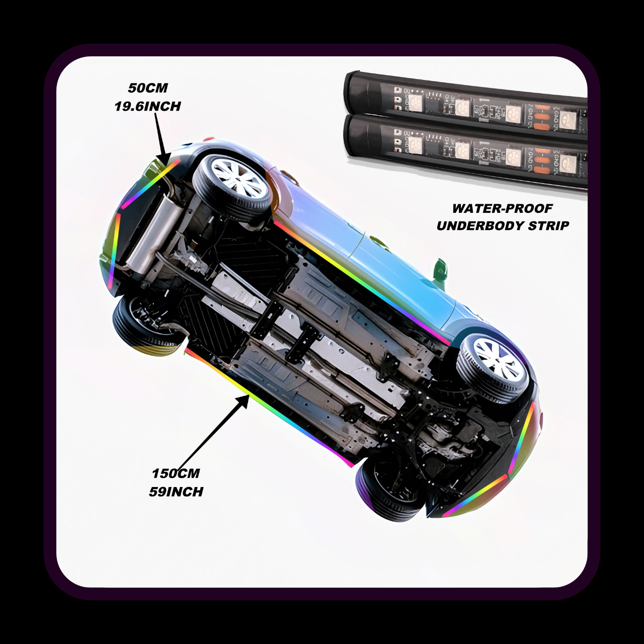 Nightglowe Sequential Underglow kit
